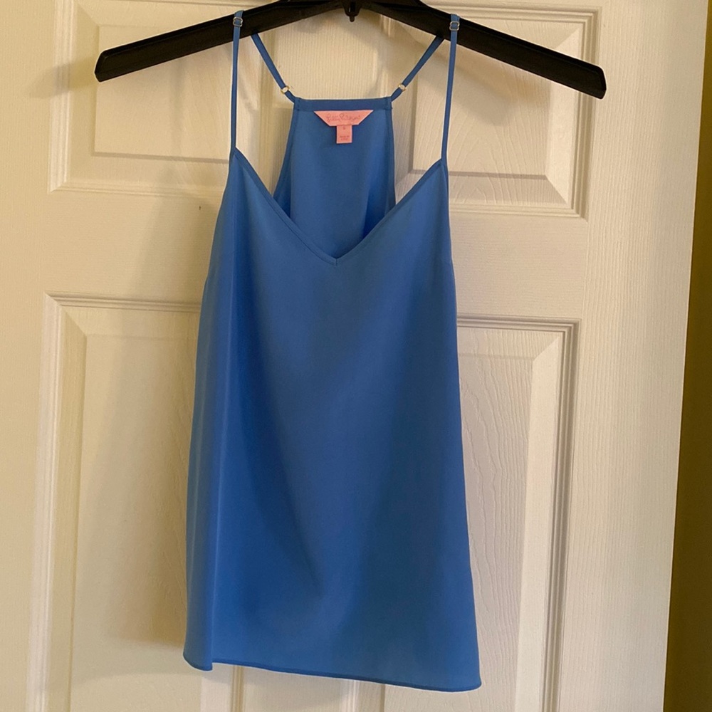 Lilly Pulitzer silk tank top